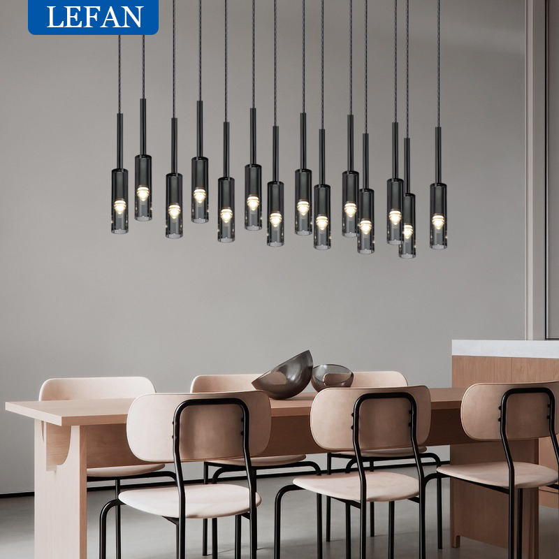 Outdoor Lighting Pendant - الحديث النحاس LED الزجاج قلادة أضواء