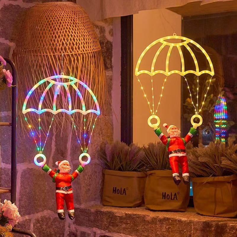 Outdoor Lighting Pendant - أضواء سلسلة LED على شكل مظلة