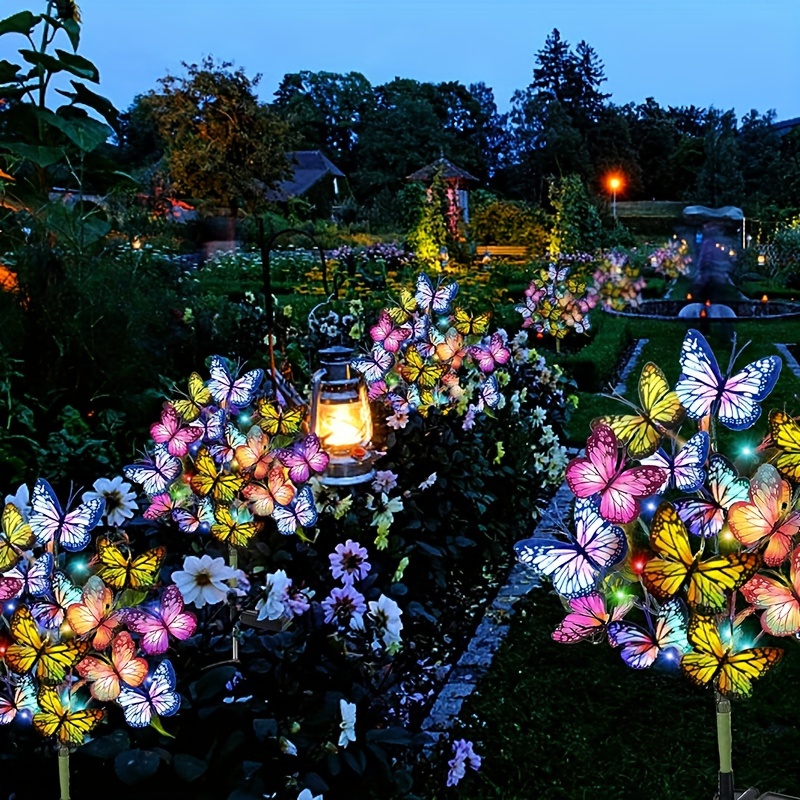 Outdoor Lighting Gazebo - أضواء حديقة الفراشة LED بالطاقة الشمسية
