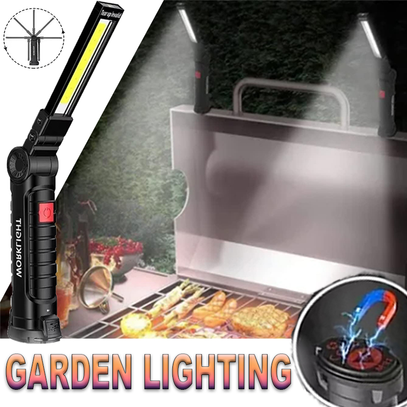 Outdoor Lighting Types - مصباح يدوي LED محمول مع خطاف