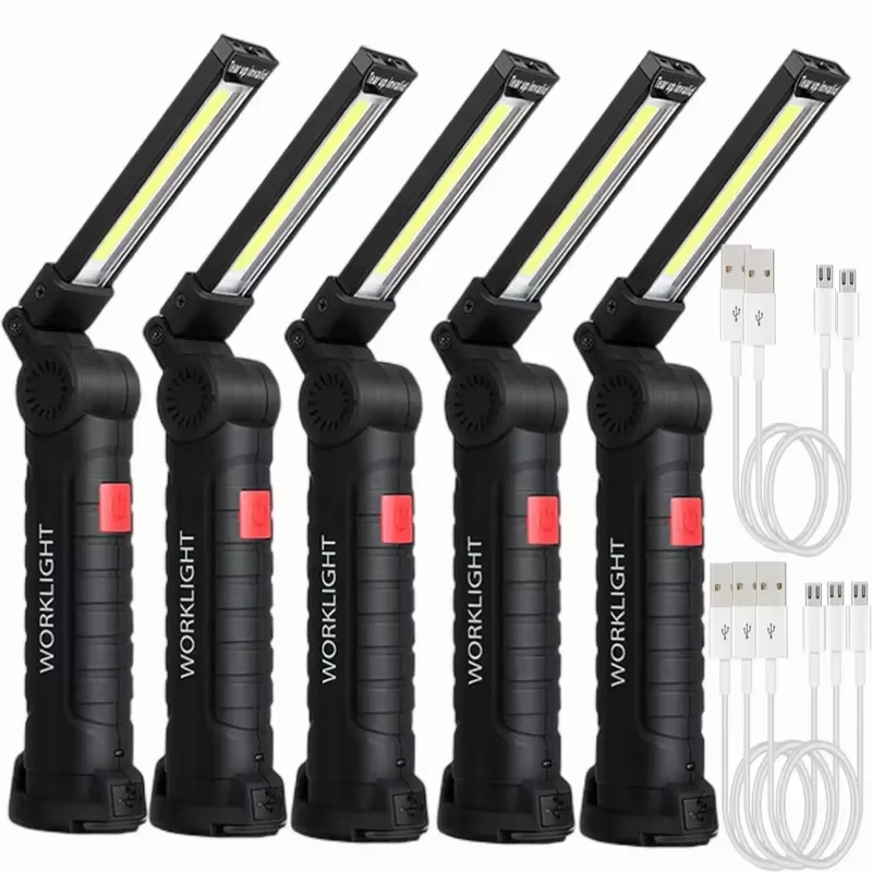 Outdoor Lighting Rechargeable - المحمولة COB مصباح ليد جيب USB