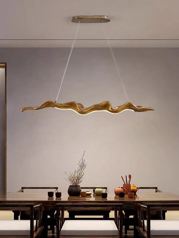 Outdoor Lighting Pendant - أضواء قلادة ورقة الراتنج خمر ،