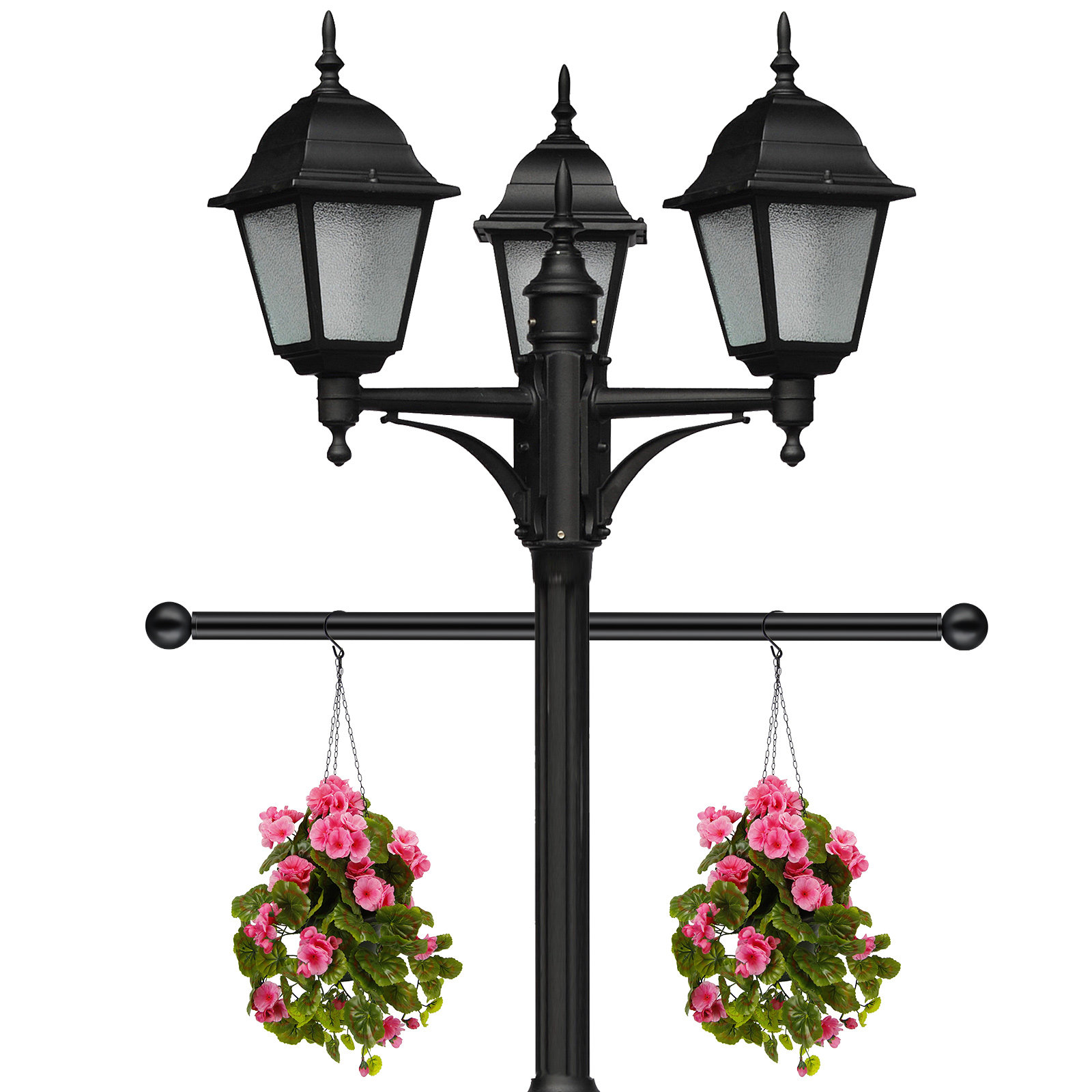 Outdoor Lighting Pole - ذراع دعم قابل للتعديل من المعدن