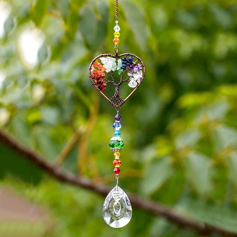 Outdoor Lighting Pendant - 1 قطعة شجرة الحجر الأصلية الملونة