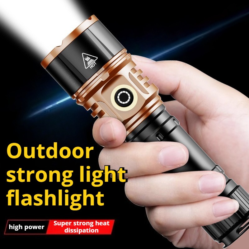 Outdoor Lighting Types - مصباح يدوي LED قوي عالي الطاقة