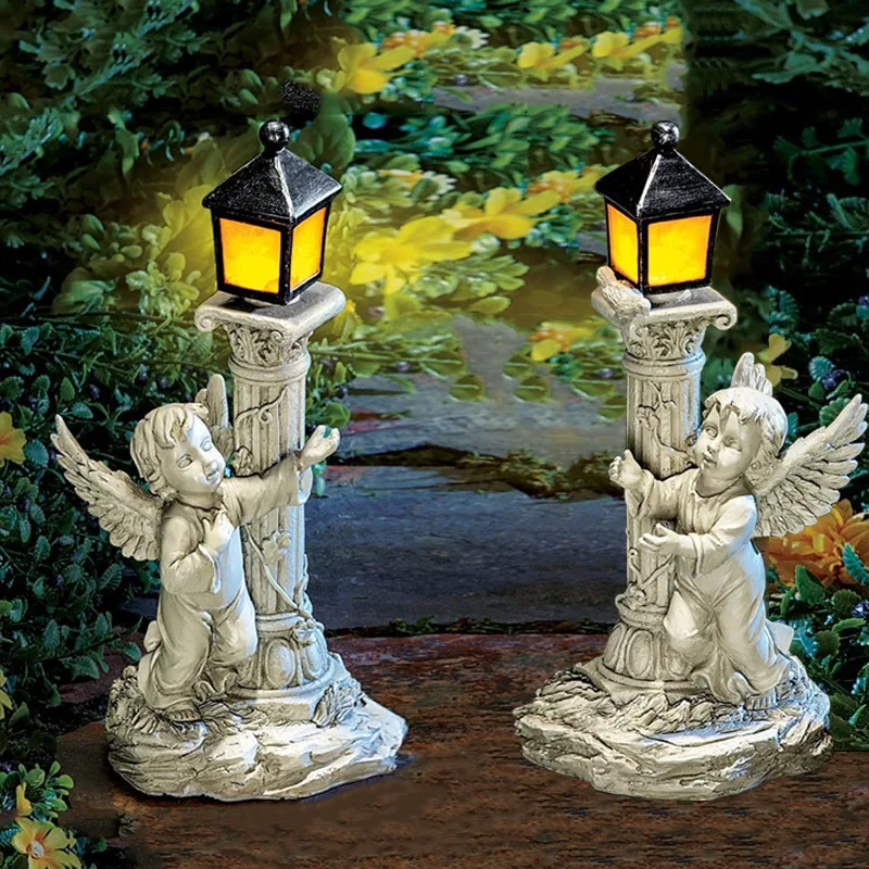Outdoor Lighting Architectural - ضوء الشمس العمود الروماني الأوروبي تمثال