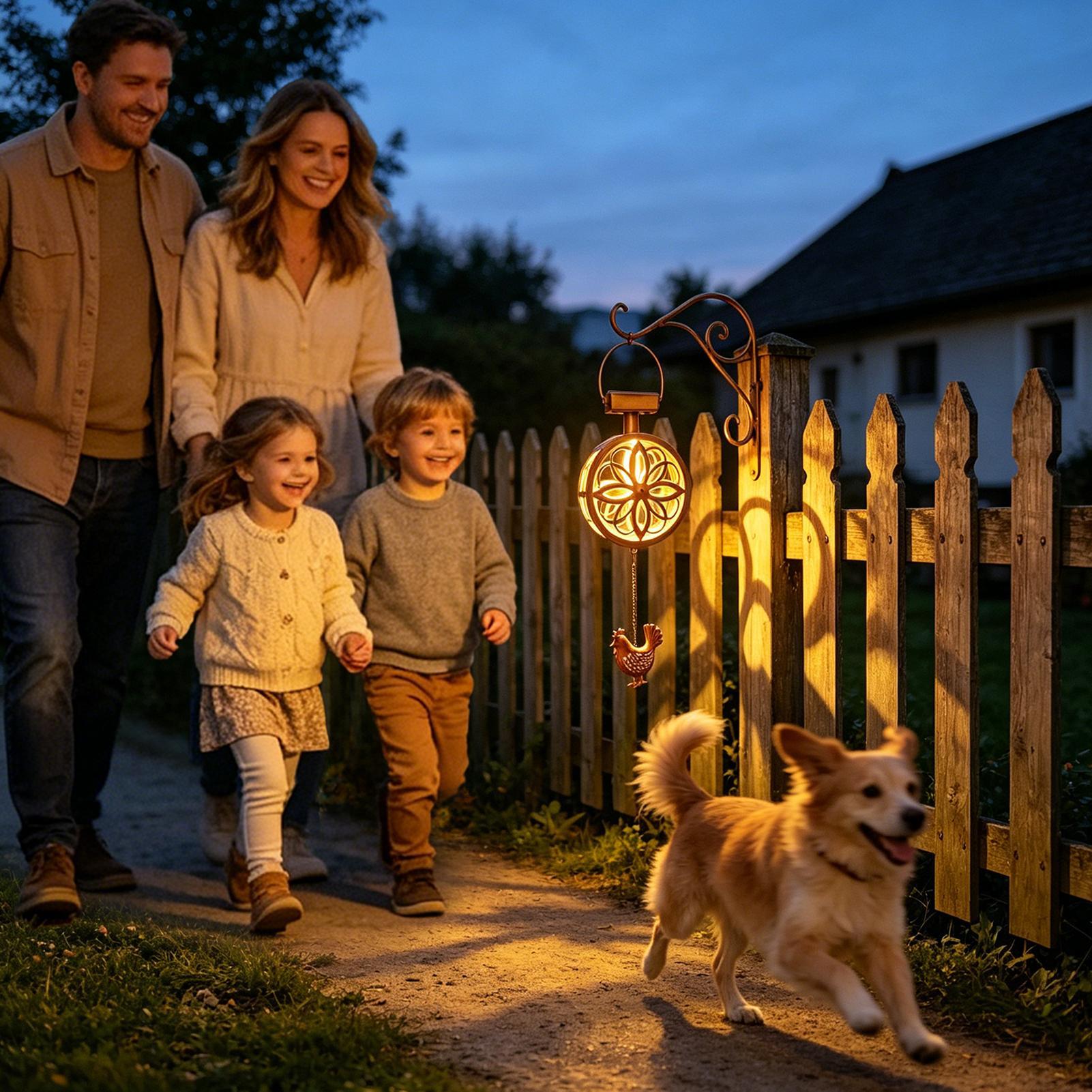 مصباح معلق خارجي يعمل بالطاقة  - مراجعة Outdoor Lighting Pendant وسعره