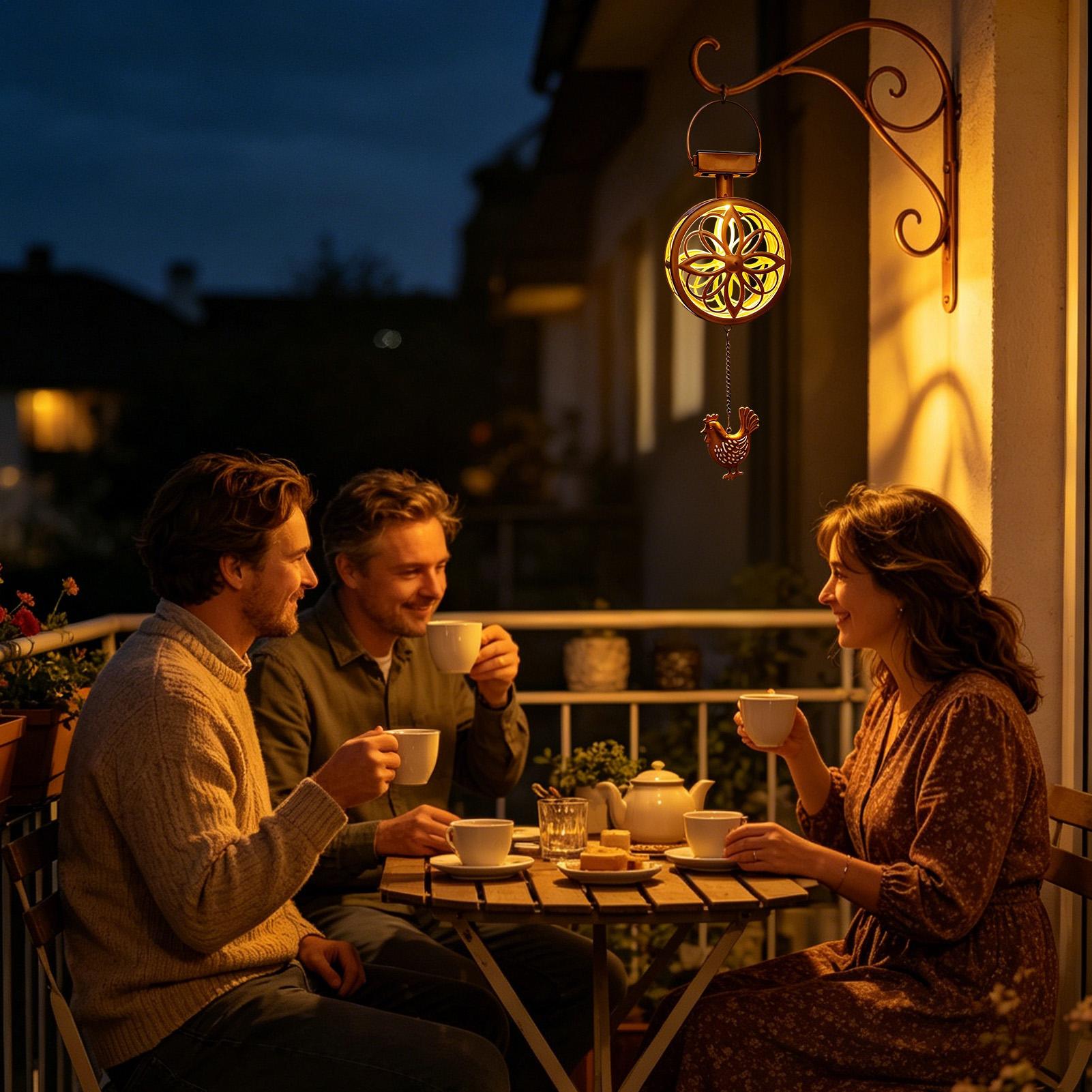 مصباح معلق خارجي يعمل بالطاقة  - مراجعة Outdoor Lighting Pendant وسعره