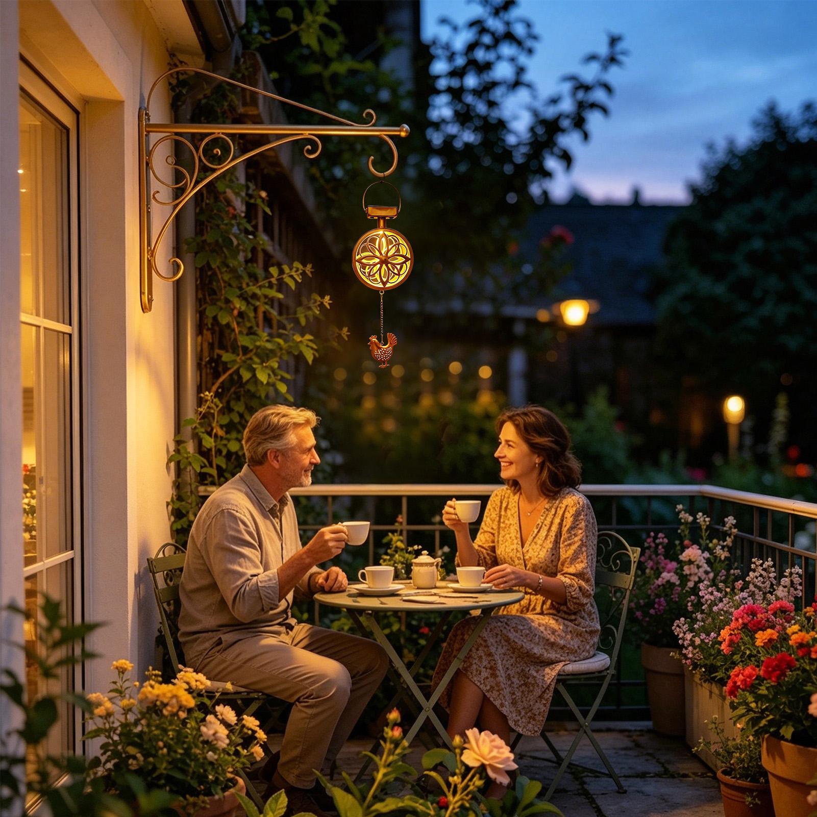مصباح معلق خارجي يعمل بالطاقة  - مراجعة Outdoor Lighting Pendant وسعره