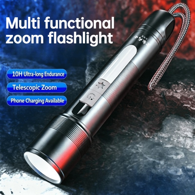 مصباح يدوي LED متعدد الوظائف ق - مراجعة Outdoor Lighting Rechargeable وسعره