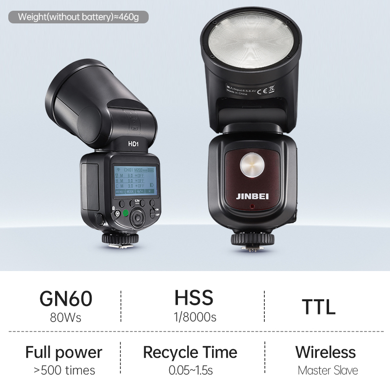 طقم إضاءة فلاش كاميرا JINBEI H - مراجعة Outdoor Lighting In Photography وسعره