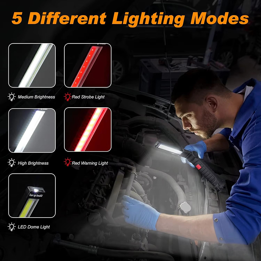 مصباح يدوي LED محمول مع خطاف م - مراجعة Outdoor Lighting Types وسعره