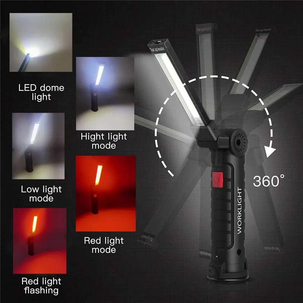 المحمولة COB مصباح ليد جيب USB - مراجعة Outdoor Lighting Rechargeable وسعره