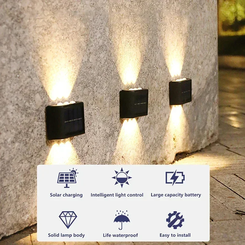 مصباح جداري شمسي COB مقاوم للم - مراجعة Outdoor Lighting Lamps وسعره