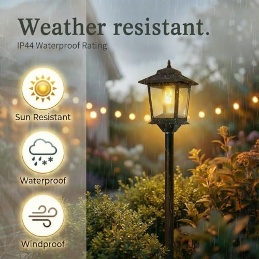 أضواء شمسية خارجية للأعمدة، مج - مراجعة Outdoor Lighting Lamps وسعره