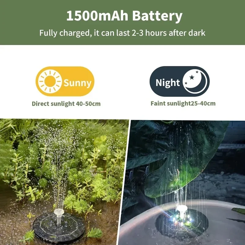 مصباح حبر LED دوار شمسي ، 7 أل - مراجعة Outdoor Lighting Gazebo وسعره