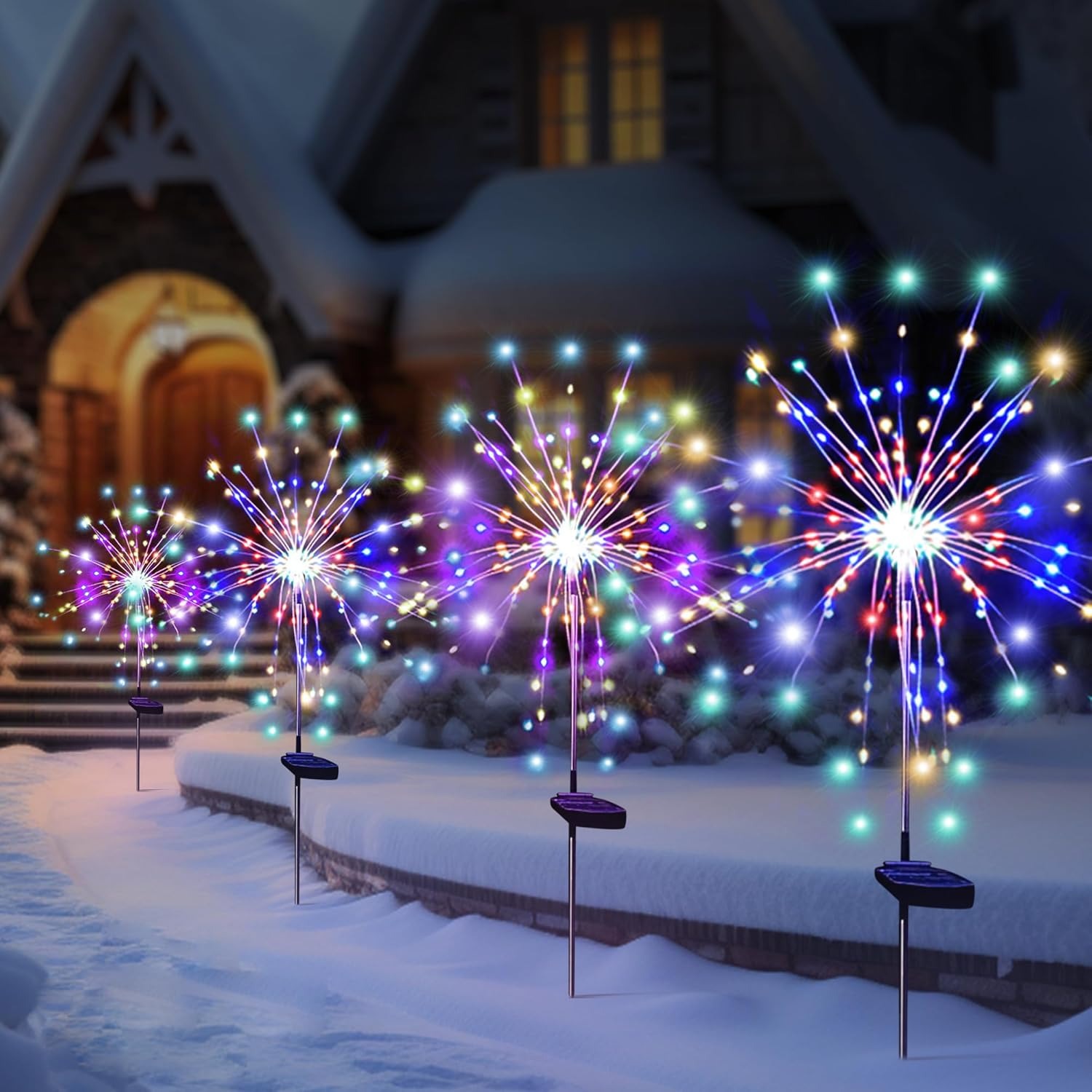أضواء LED شمسية على شكل ألعاب  - مراجعة Outdoor Lighting Gazebo وسعره