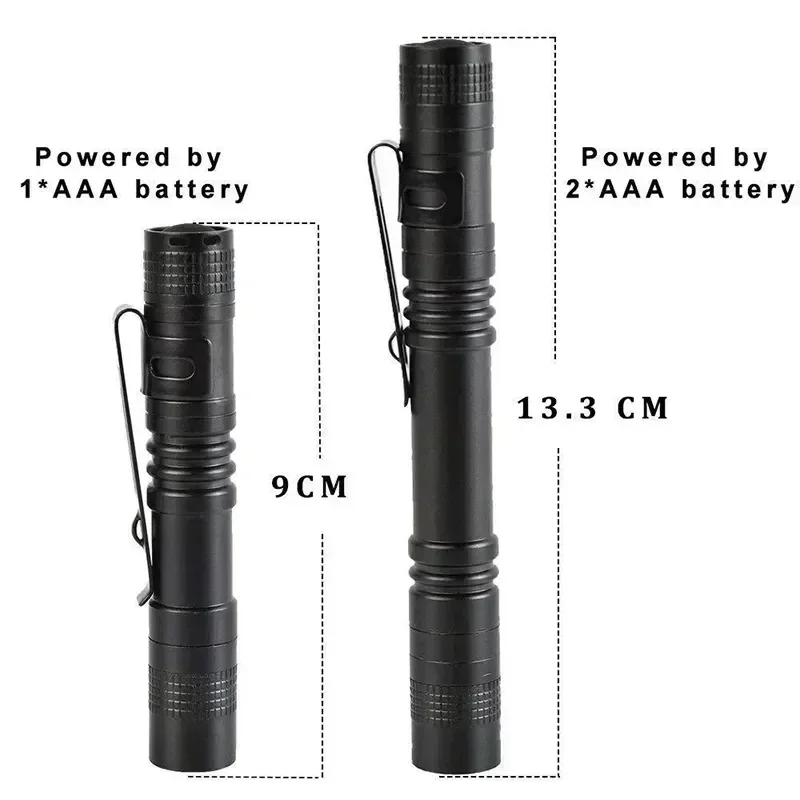 مصباح يدوي صغير محمول مع مشبك  - مراجعة Outdoor Lighting Types وسعره