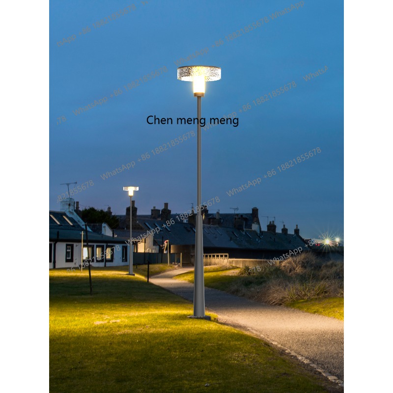 في الهواء الطلق الحديثة بسيطة  - مراجعة Outdoor Lighting Pole وسعره