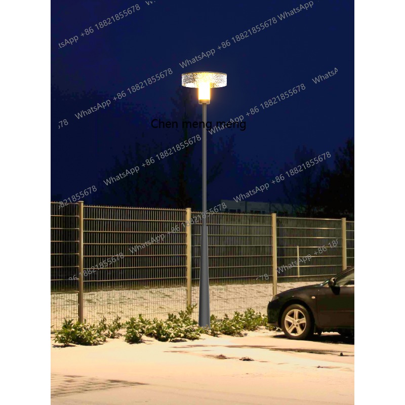 في الهواء الطلق الحديثة بسيطة  - مراجعة Outdoor Lighting Pole وسعره