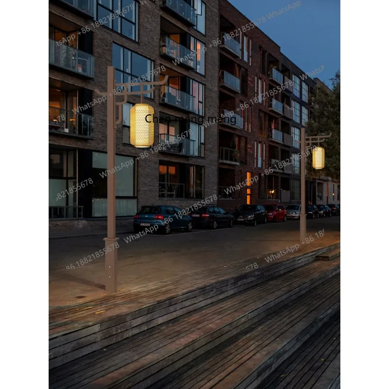 L6080 ضوء القطب الشمسي في الهو - مراجعة Outdoor Lighting Pole وسعره