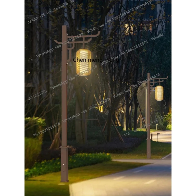 L6080 ضوء القطب الشمسي في الهو - مراجعة Outdoor Lighting Pole وسعره