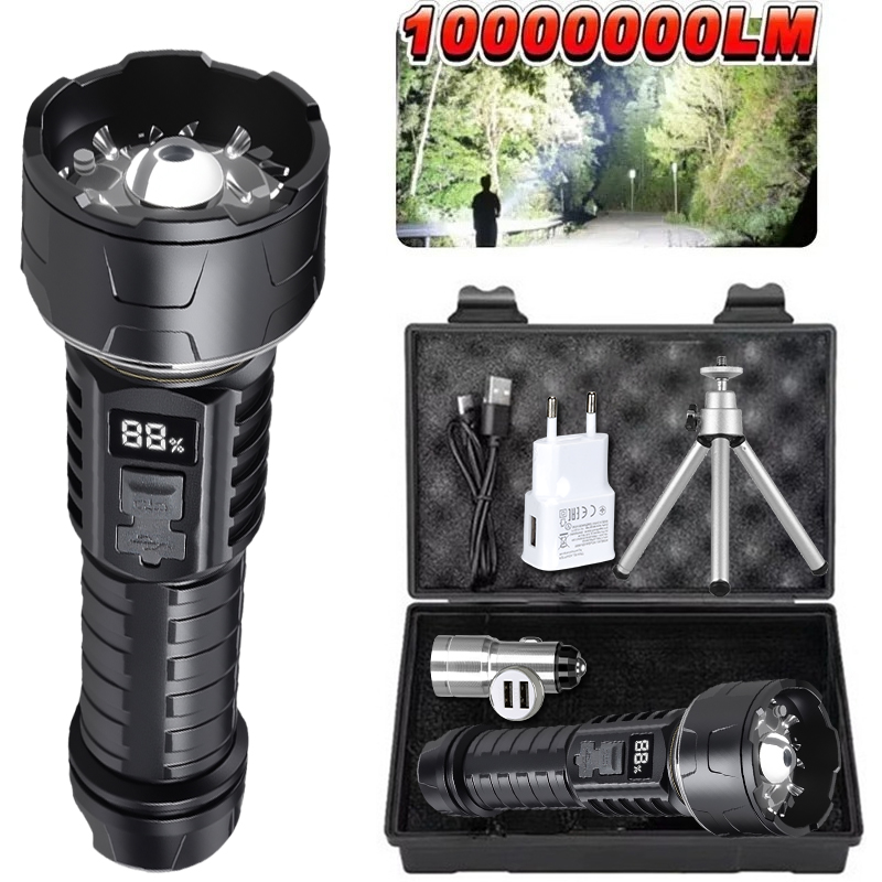 COB مصباح ليد جيب فانوس قابل ل - مراجعة Outdoor Lighting Rechargeable وسعره