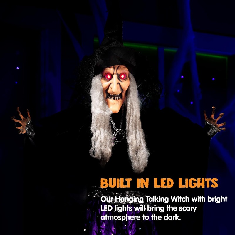 زينة هالوين متحركة على شكل ساح - مراجعة Outdoor Lighting Gazebo وسعره