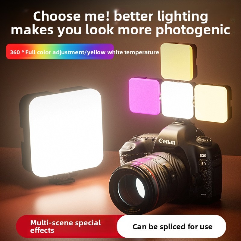 ضوء الجيب RGB للتصوير الفوتوغر - مراجعة Outdoor Lighting In Photography وسعره