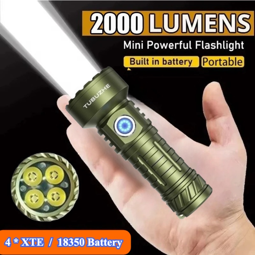 مصباح يدوي صغير فائق السطوع من - مراجعة Outdoor Lighting Types وسعره