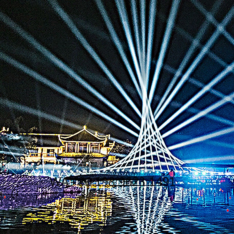 جهاز عرض ضوئي RGB للخارج مع تأ - مراجعة Lighting Wedding Outdoor وسعره