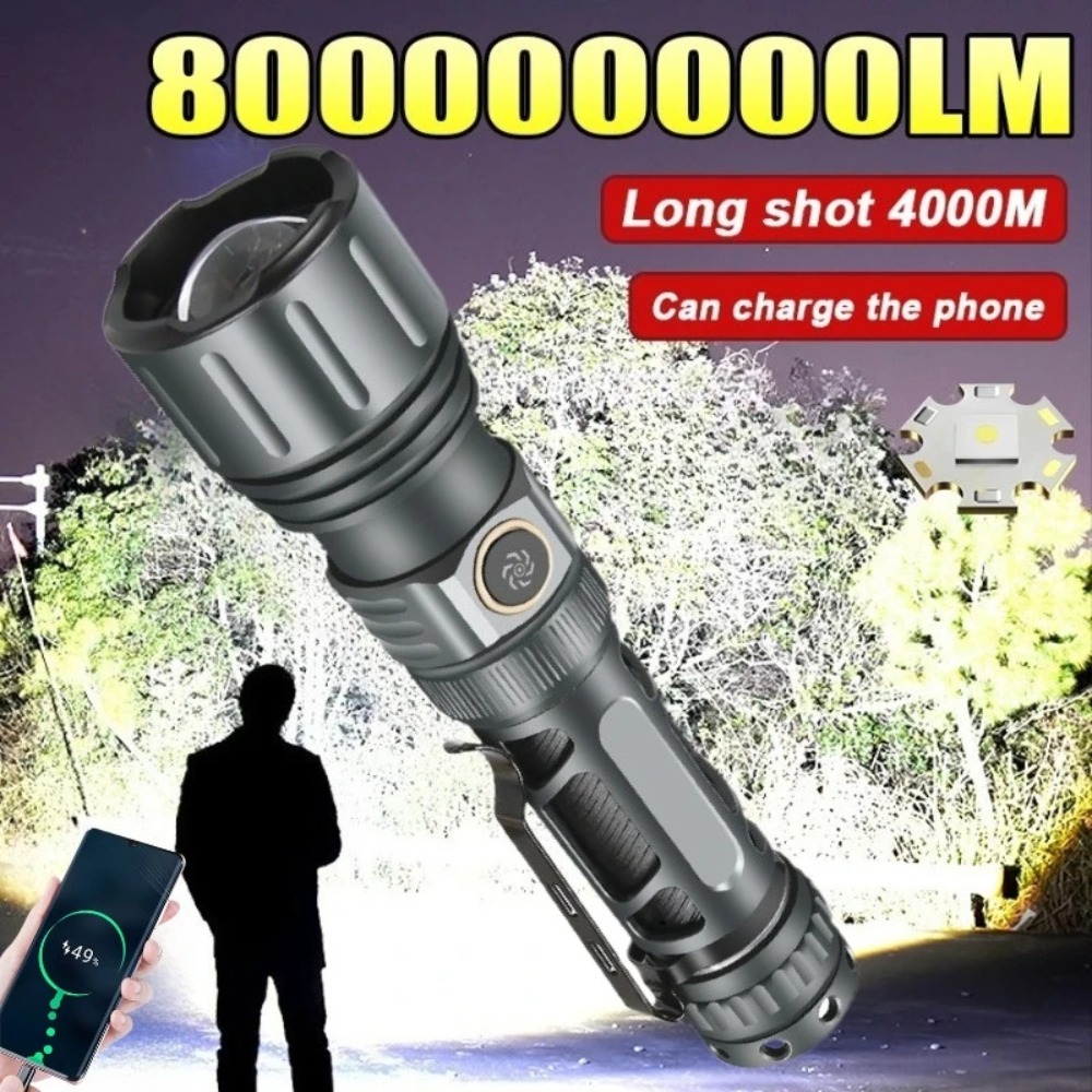 مصباح يدوي فائق السطوع محمول ق - مراجعة Outdoor Lighting Rechargeable وسعره