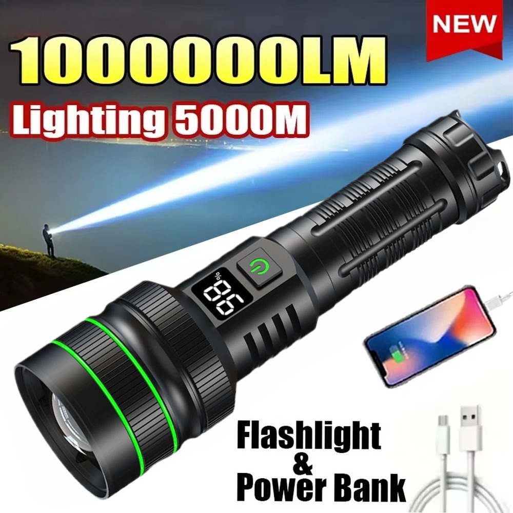 مصباح يدوي LED قوي قابل للتكبي - مراجعة Outdoor Lighting Types وسعره