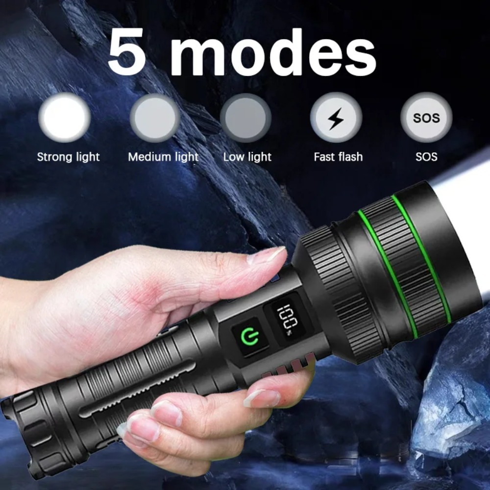 مصباح يدوي LED قوي قابل للتكبي - مراجعة Outdoor Lighting Types وسعره