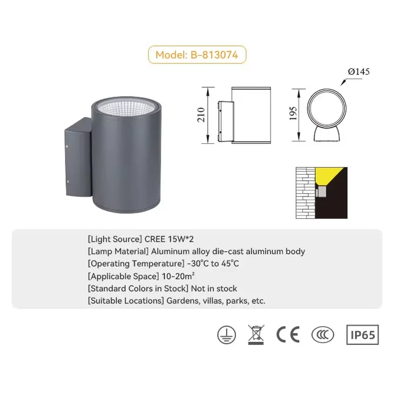 مصباح جداري خارجي LED أصلي للب - مراجعة Outdoor Lighting Lamps وسعره