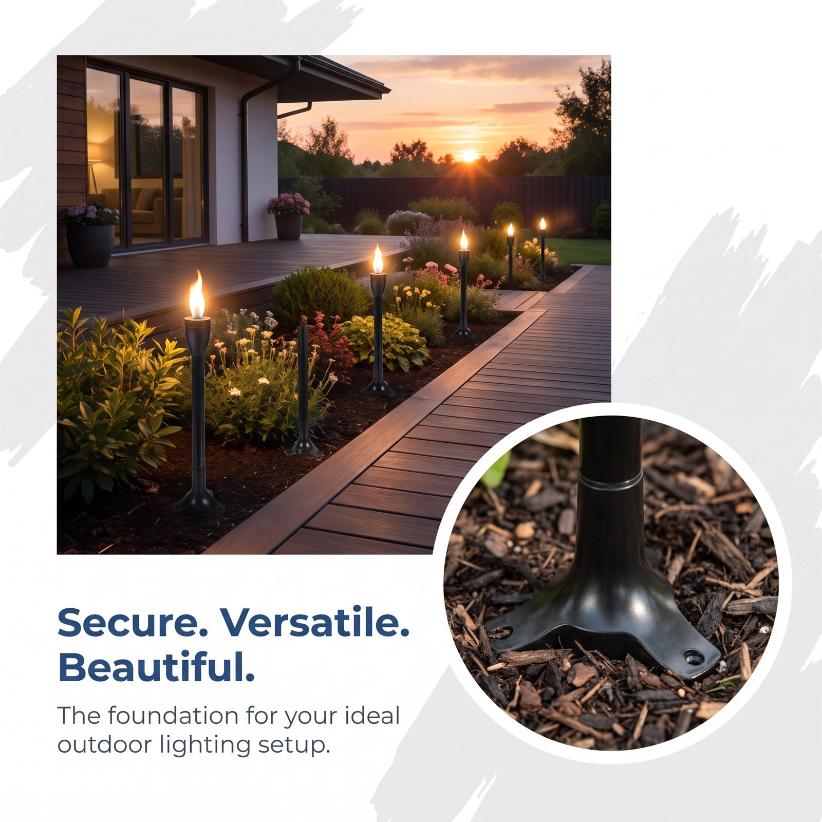 6 قطع من أعمدة إضاءة الحديقة ا - مراجعة Outdoor Lighting Pole وسعره