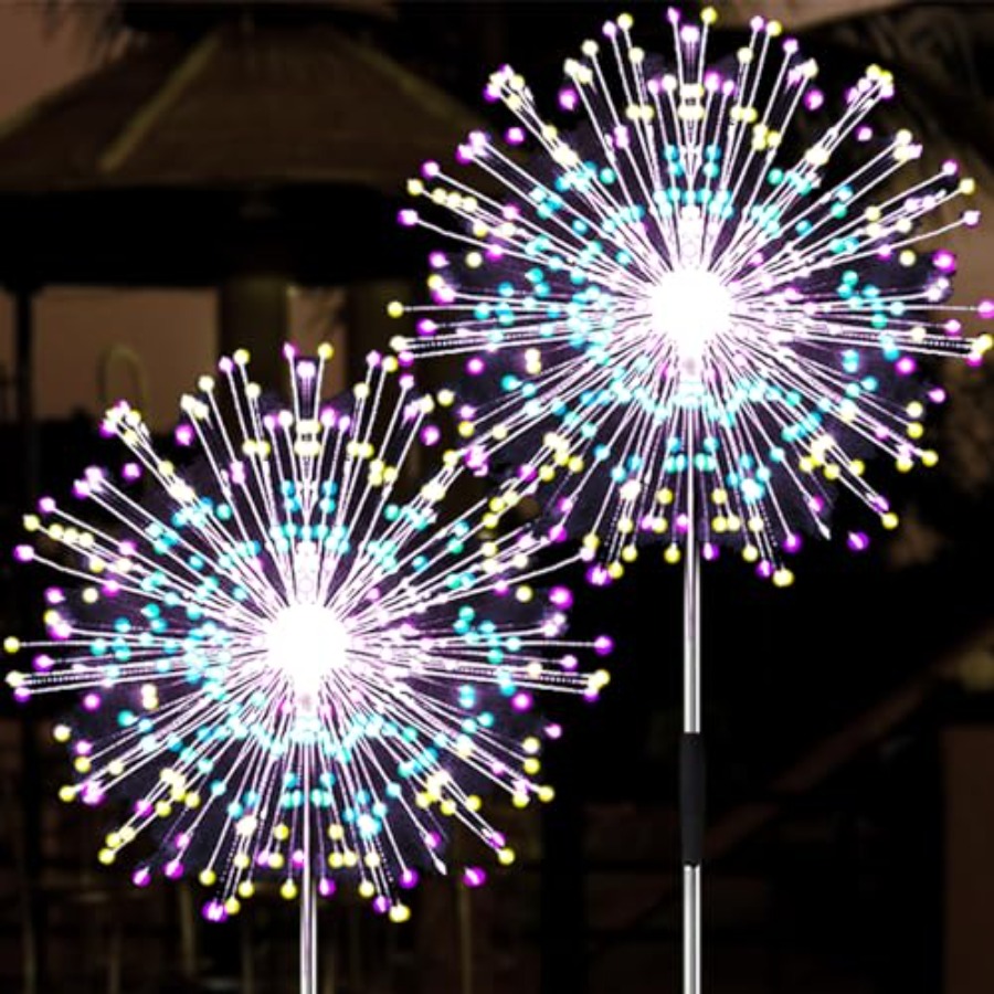 أضواء الألعاب النارية الشمسية، - مراجعة Lighting Wedding Outdoor وسعره